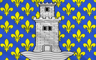 Flag of Niort, France