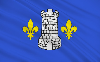 Flag of Nontron, France