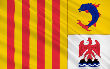 Flag of Provence-Alpes-Cote Azur, France