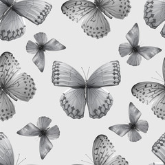 butterfly 05 grey
