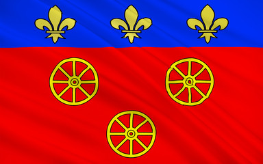 Flag of Rodez, France