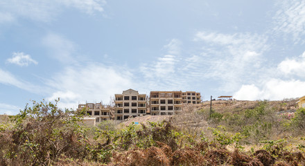 Hotel Construction on St Kitts Hill