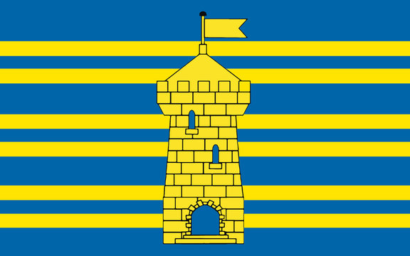 Flag Of Territoire De Belfort, France