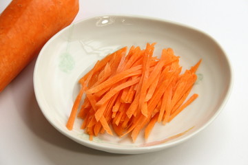 人参の千切り