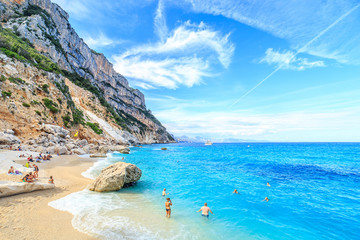 A view of Cala Goloritze beach, Sardegna - 109987694