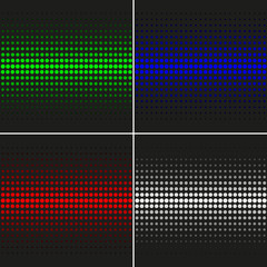 Simple abstract vector pattern. Geometric pattern with circles. Universal application. Vector illustration