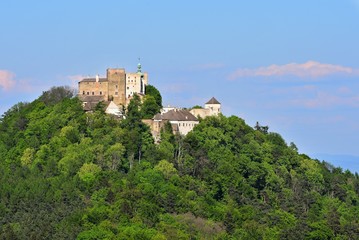 Fototapeta na wymiar Beautiful old castle Buchlov. South Moravia-Czech Republic-Europe.
