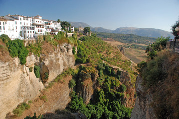 View over Ronda in Andalucia