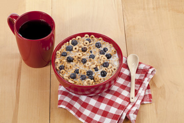 cereal and coffee