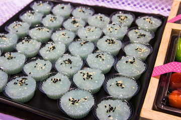 Thailand dessert sweet sticky rice