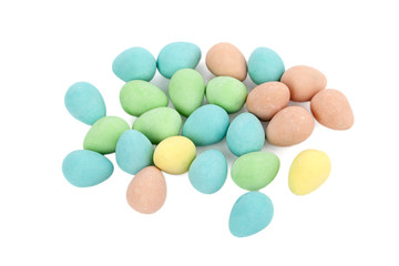 close-up image of colorful candies.