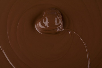 melted chocolate