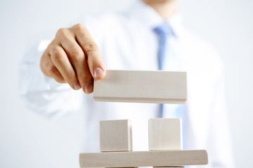 Concept of business hierarchy and human resources