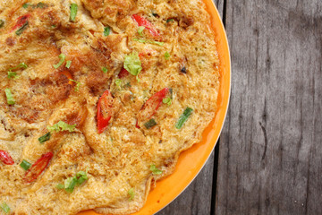 Thai omelet