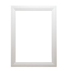 Fototapeta premium blank picture frame template isolated on wall