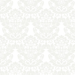 Vector floral damask pattern background. Luxury classic floral damask ornament, royal Victorian vintage texture for wallpapers, textile, fabric. serenity Floral element