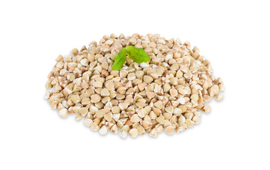 A small group of buckwheat seeds. - 110008042