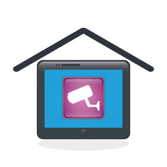 Smart home design. Technology icon. system concept