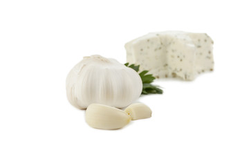 garlic with star herb butter