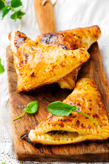 pies with a sorrel. style rustic