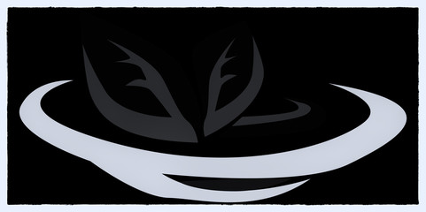 bowl of steaming soup icons