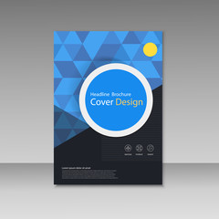 Vector Brochure Design Layout template 