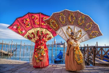 Zelfklevend Fotobehang Famous carnival in Venice, Italy © Tomas Marek