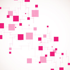 Vector background abstract texture with squares