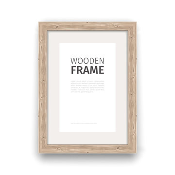 Wooden Rectangle Frame