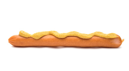 sausage for hot dog isolated