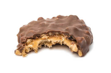 cookies with chocolate isolated