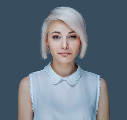 unhappy woman