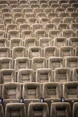 Fototapeta premium Empty comfortable seats in theater, cinema