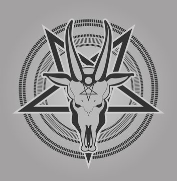 pentagram symbol goat