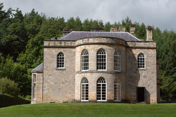View of a building at Brinkburn Abbey