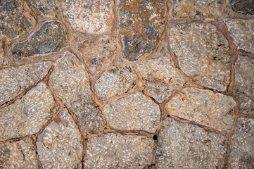 Mallorquinische Natursteinmauer