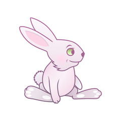 Funny Rose Rabbit