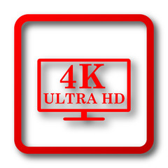 4K ultra HD icon