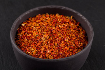 Crushed red chili pepper