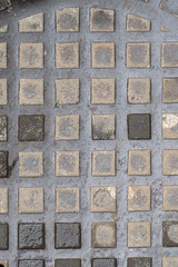 Stone paving texture.
