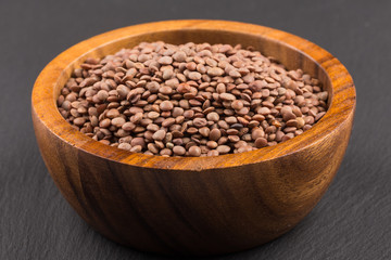 Lentils Isolated on White Background