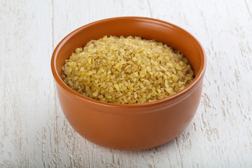 Raw bulgur