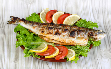 Grilled trout