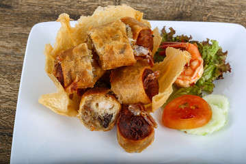 Fried spring rolls