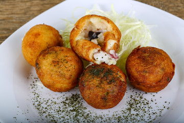 Japanese octopus balls