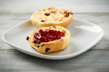 Brioche mit Schokolade - Brioche with chocolate