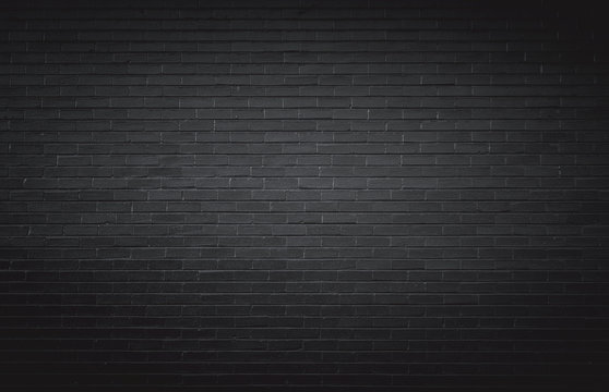 Dark brick wall background