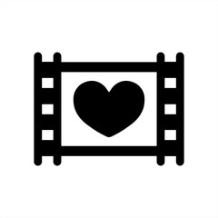 frame cinema photo video camera icon