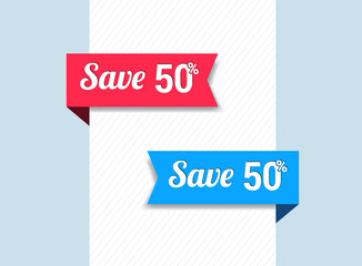 Save 50% Ribbons