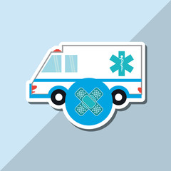 Fototapeta premium Flat illustration about medical care design 